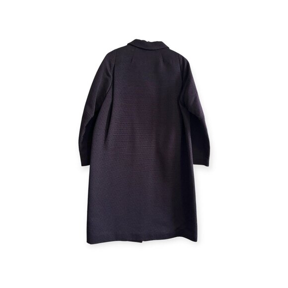 Dries Van Noten Textured Rib Cotton Coat Large - Picture 4 of 15